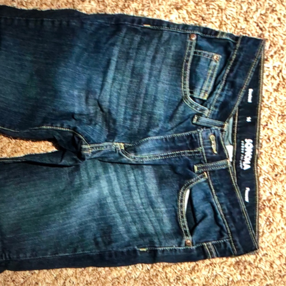 Sonoma Blue denim jeans classic style